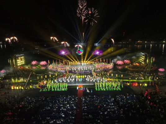 Vai trò của lễ hội ánh sáng đến du lịch di sản Huế