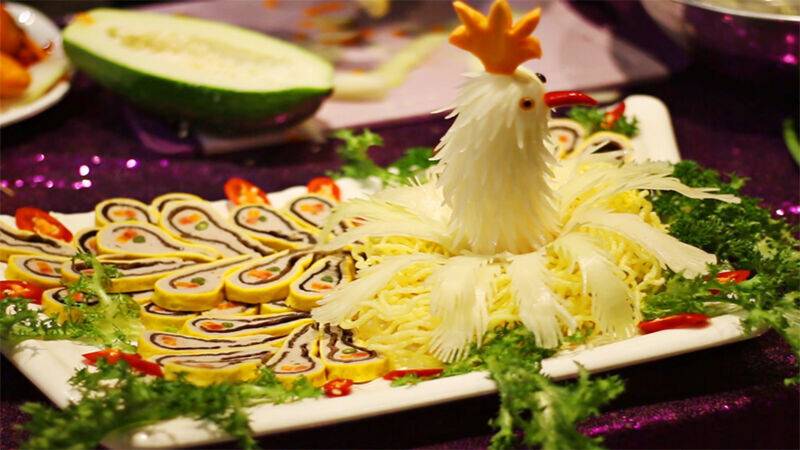 Giá trị của nghệ thuật phối màu trong món cung đình Huế