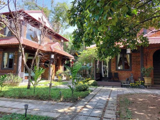 Homestay Huế có sân vườn