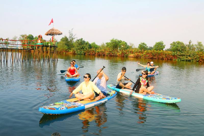 Tour chèo SUP phá Tam Giang