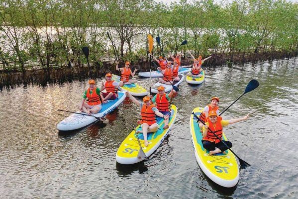 Kinh nghiệm tham gia trải nghiệm chèo sup tại phá Tam Giang